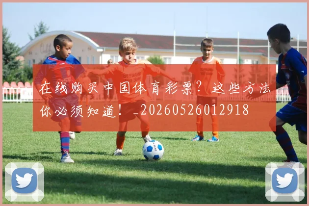 在线购买中国体育彩票?这些方法你必须知道!_20260526012918