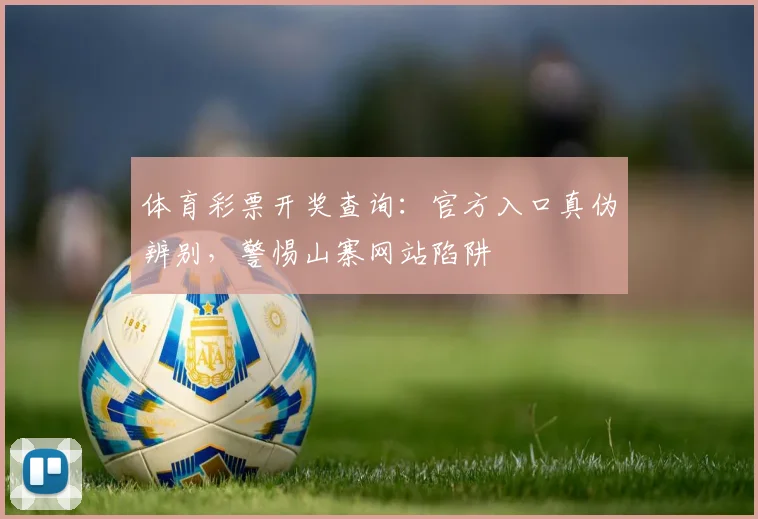 体育彩票开奖查询：官方入口真伪辨别，警惕山寨网站陷阱